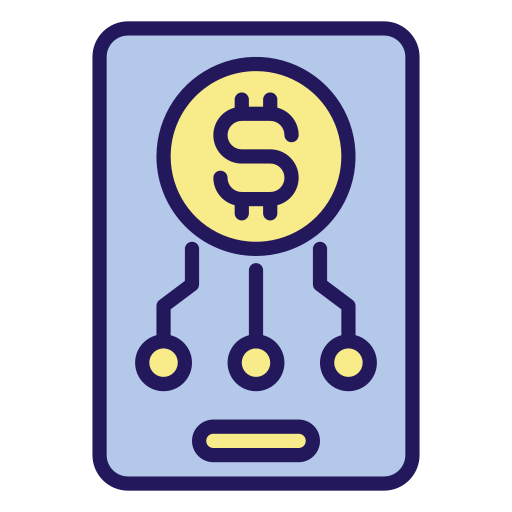 cashless Generic color lineal-color icon