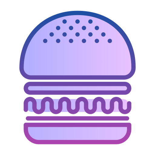 burger Generic gradient lineal-color icon