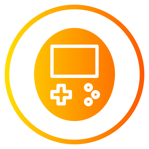 Game Generic gradient fill icon