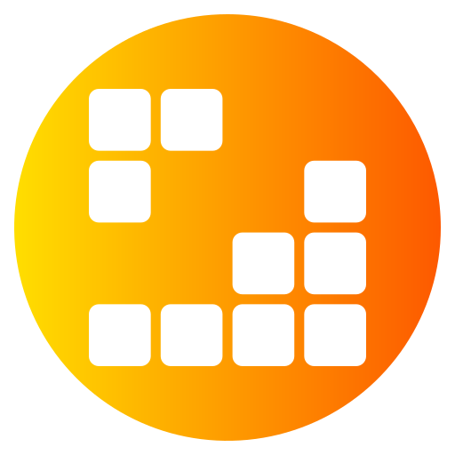 tetris Generic gradient fill ikona