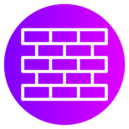 Brickwork Generic gradient fill icon