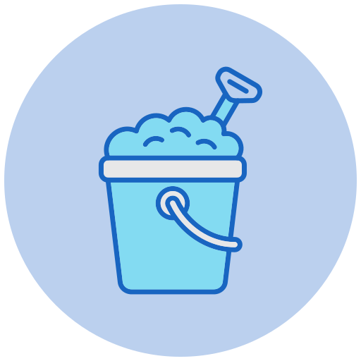 Bucket Generic color lineal-color icon