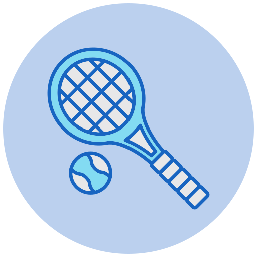 Tennis Generic color lineal-color icon