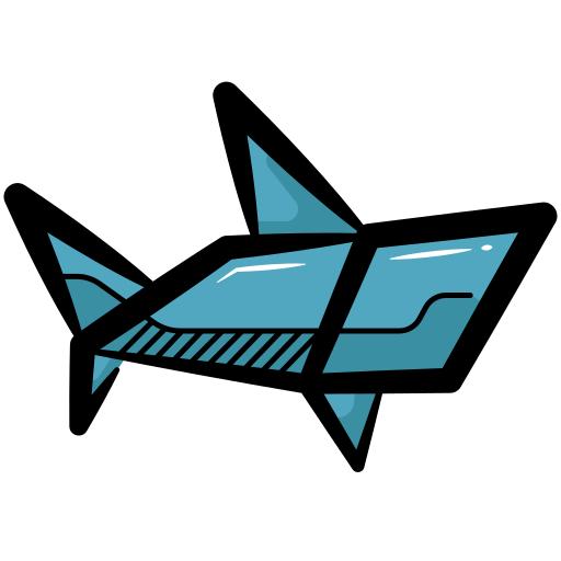 tiburón Generic color hand-drawn icono