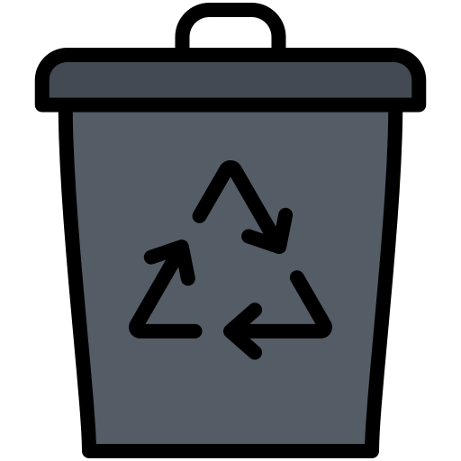 lixeira de reciclagem Generic color lineal-color Ícone