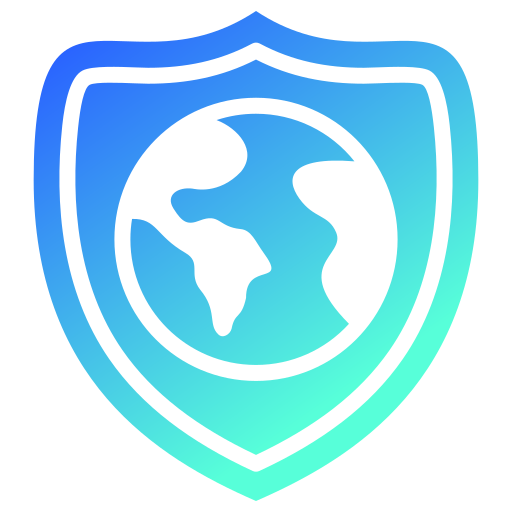 Planet Earth Generic gradient fill icon
