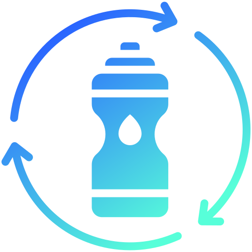 Recycle Bottle Generic gradient fill icon