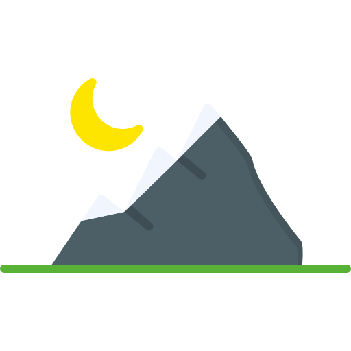 山 Generic color fill icon