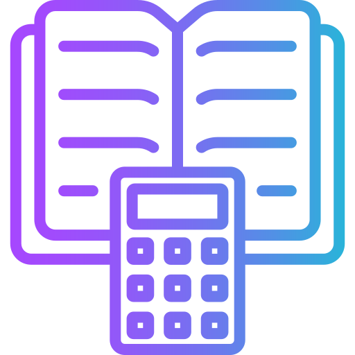 Accounting book Generic gradient outline icon