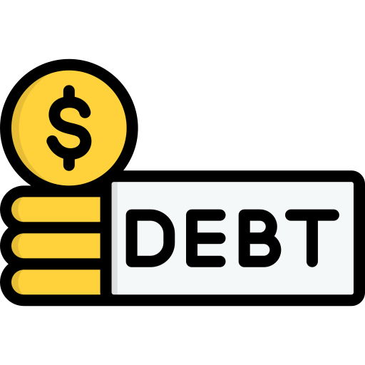 deuda Generic color lineal-color icono