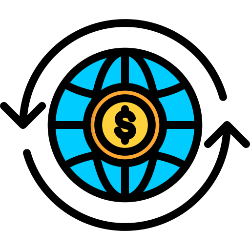 world financial Generic color lineal-color Icône