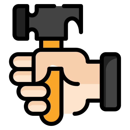 Hammer Generic color lineal-color icon