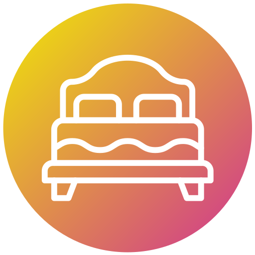 bed Generic gradient fill icon