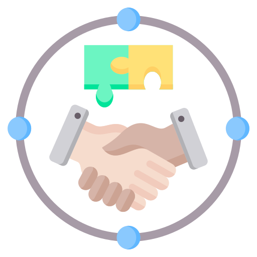 Collaboration Generic color fill icon