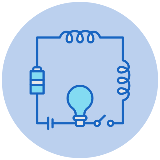 Electrical circuit Generic color lineal-color icon