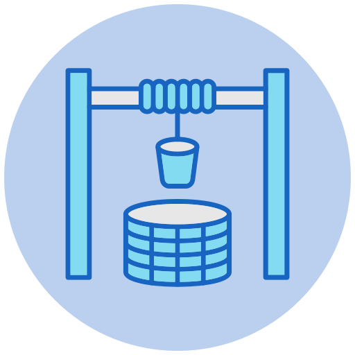 Water well Generic color lineal-color icon