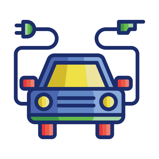 vehículo eléctrico Generic color lineal-color icono