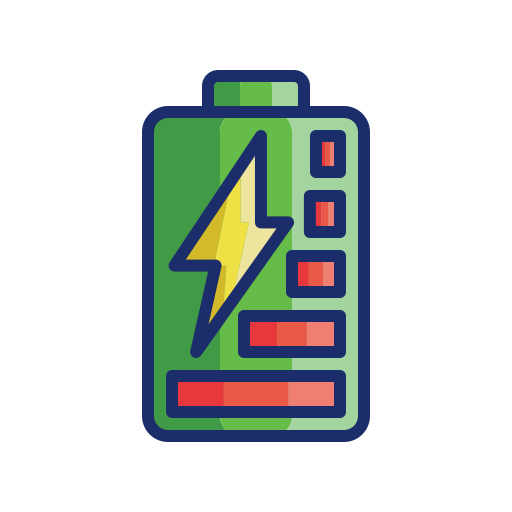 Минус Батарея Generic color lineal-color иконка