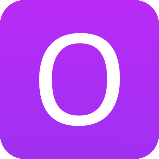 omicron Generic gradient fill icona
