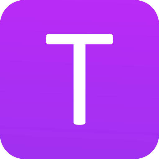 타우 Generic gradient fill icon