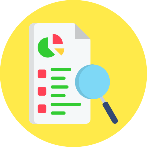 Audit Generic color fill icon