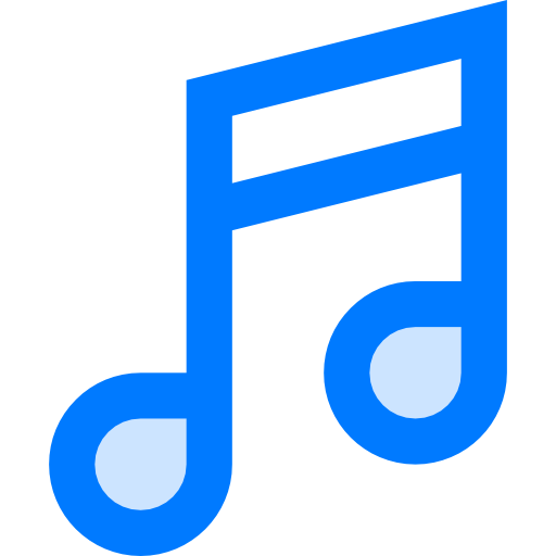Музыкальная нота Vitaliy Gorbachev Blue иконка
