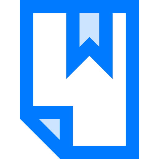 Bookmark Vitaliy Gorbachev Blue icon