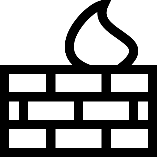 firewall Basic Straight Lineal Ícone