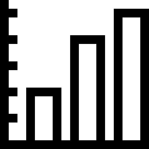 diagramm Basic Straight Lineal icon