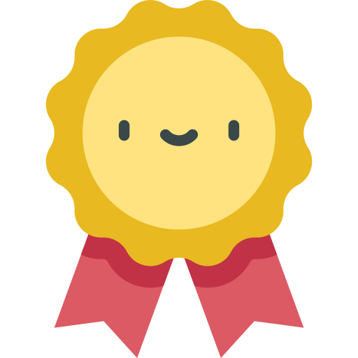 Medal Kawaii Flat icon