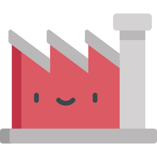 Factory Kawaii Flat icon