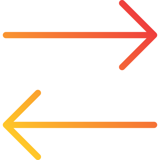 transfer Generic gradient outline icon
