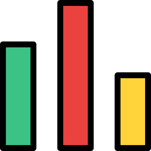 Круговой круговой график Generic color lineal-color иконка