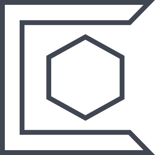 hexagon Generic outline icon