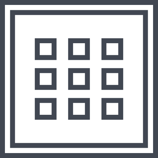 ドット Generic outline icon