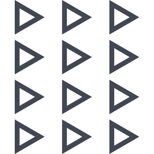 triângulos Generic outline Ícone