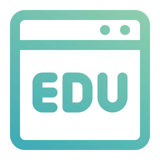 Education app Generic gradient outline icon