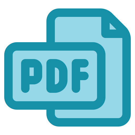 pdf Generic color lineal-color icon