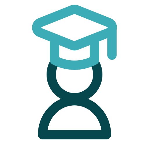 Graduate Generic color outline icon