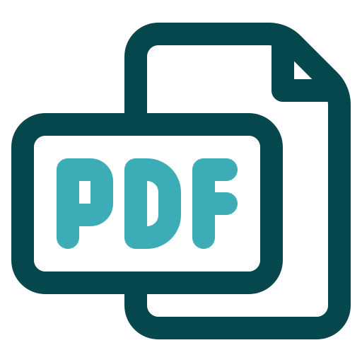 pdf Generic color outline icono