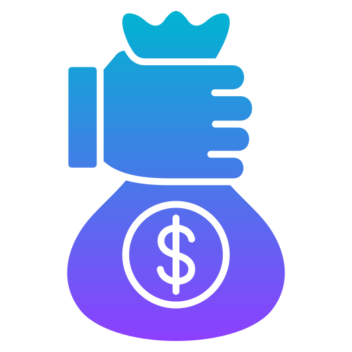 Cost saving Generic gradient fill icon
