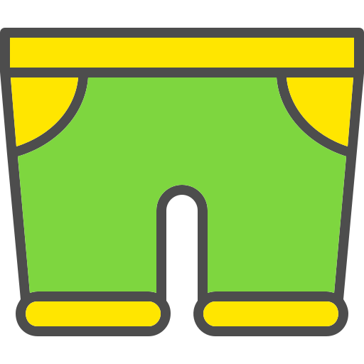 Short Generic color lineal-color icon