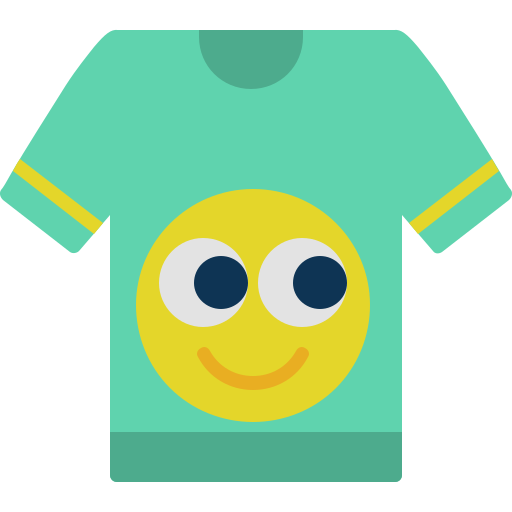 shirt Generic color fill icoon