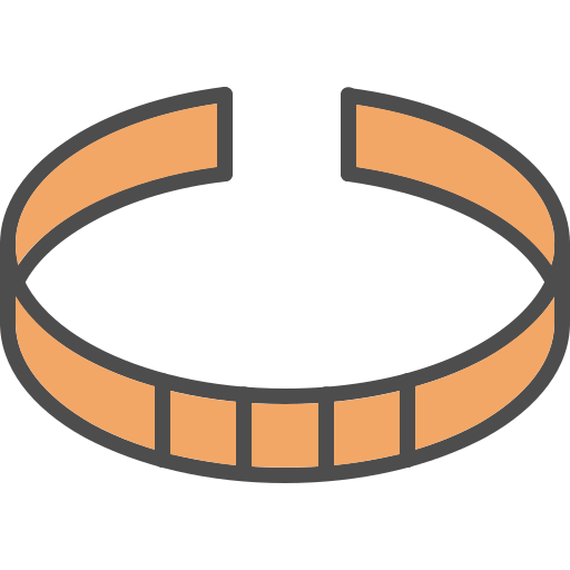 Bracelet Generic color lineal-color icon