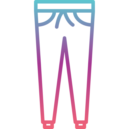 pantalones Generic gradient outline icono