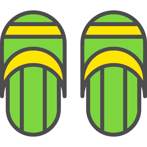 slippers Generic color lineal-color icon