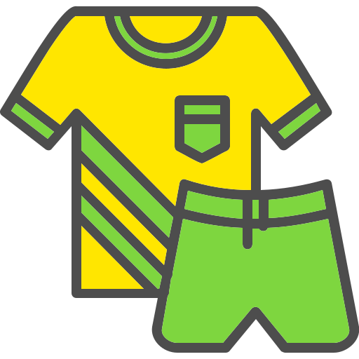 Спортивная одежда Generic color lineal-color иконка