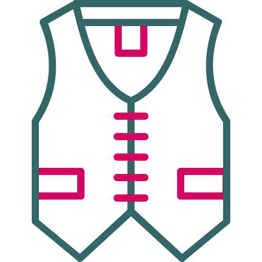 Vest Generic color outline icon