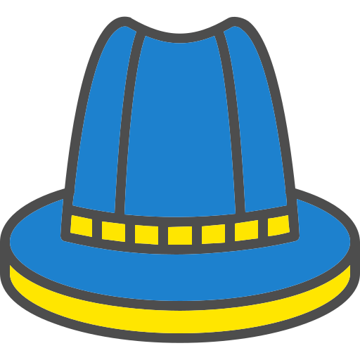 hoge hoed Generic color lineal-color icoon