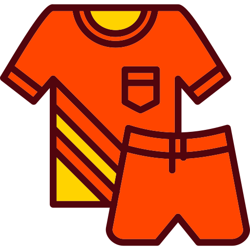 roupa de esporte Generic color lineal-color Ícone
